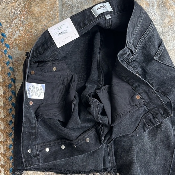 Agolde 90s Mid Rise Loose Short in Fallen Size 32 NWT - Picture 10 of 14